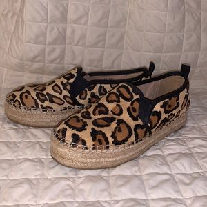 Size 9M or 39 Sam Edelman cheetah espadrilles